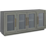 Perry 66" Console W/ 4 Doors MAA1240-GRN - Image 4