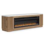 Camdill 80" TV Stand with Electric Fireplace - Image 6