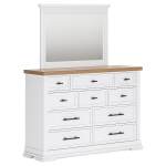 Ashbryn King Panel Bed, Dresser, Mirror and 2 Nightstands - Image 4
