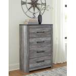 Bronyan King Panel Bed, Dresser, Mirror, Chest and 2 Nightstands - Image 16