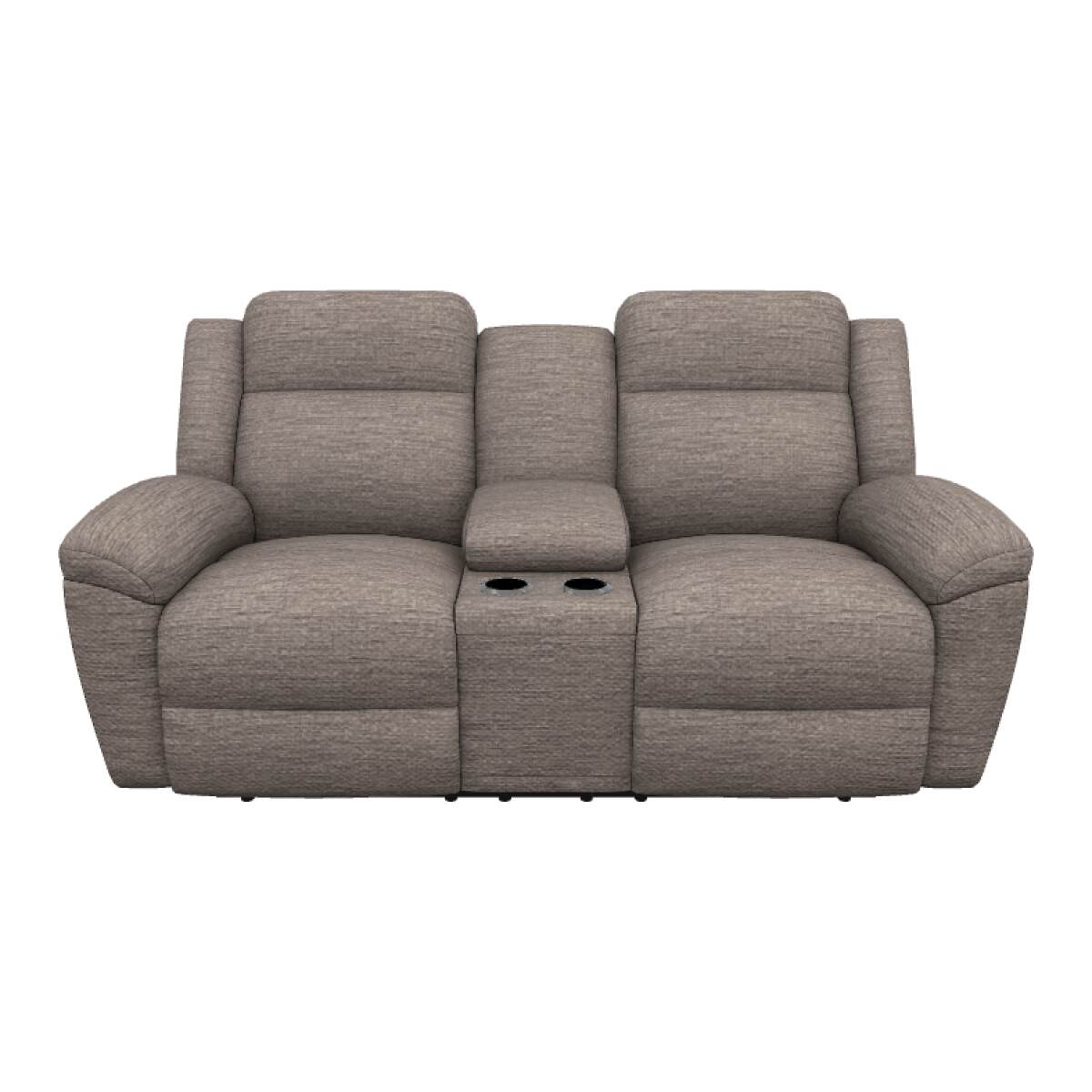 93978fc7d99b0bfbac68d622fca8c955 Joel Power Reclining Loveseat w/ Headrest & Console - U49761 - Image 1