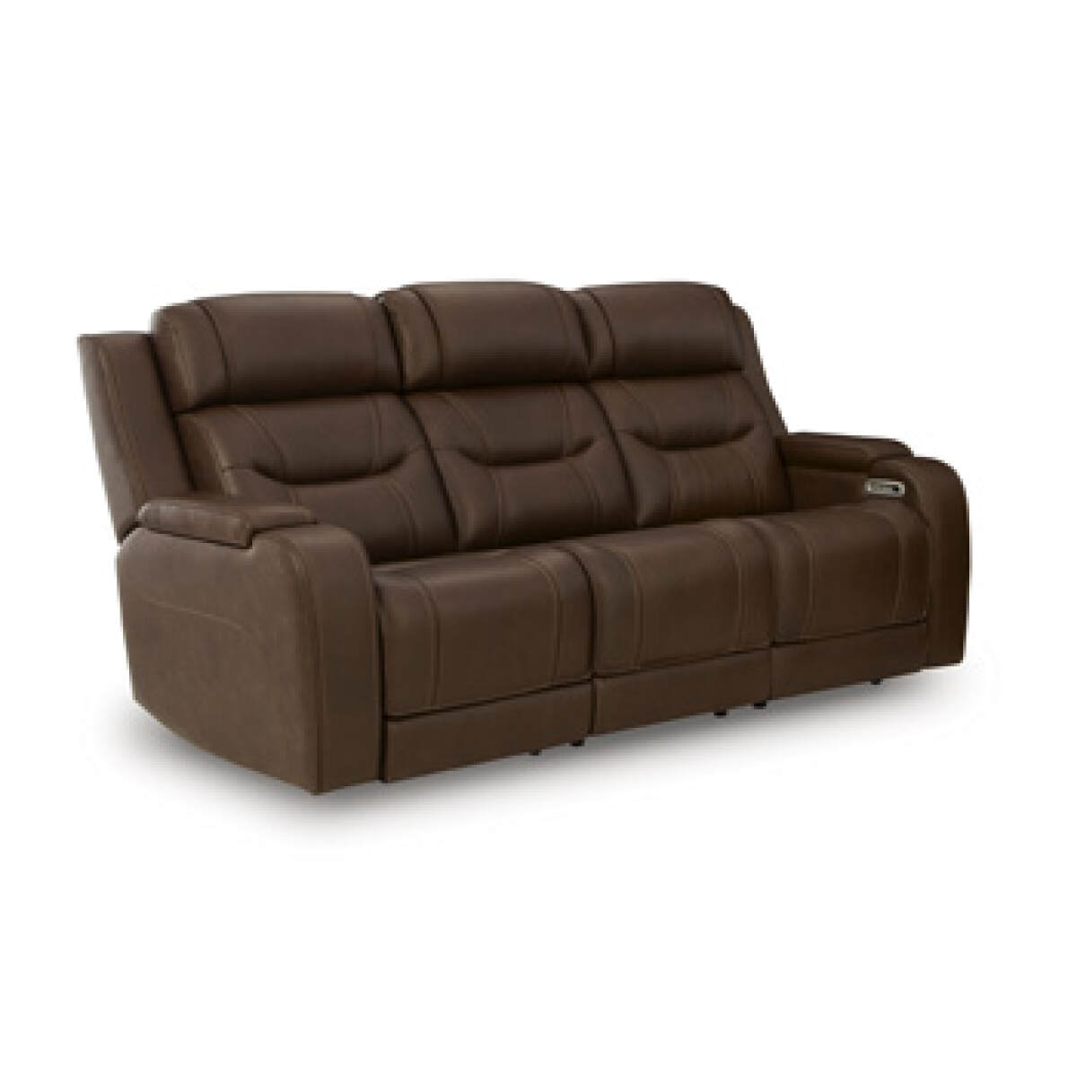 93d4a9b27750e9281eb6f00f3007a3dd Knightington Power Reclining Sofa with Audio Seating - Image 1
