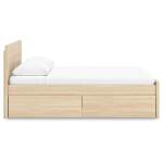 Onita Queen Panel Platform Bed with 1 Side Storage - Image 8