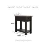 Tyler Creek Chairside End Table - Image 5