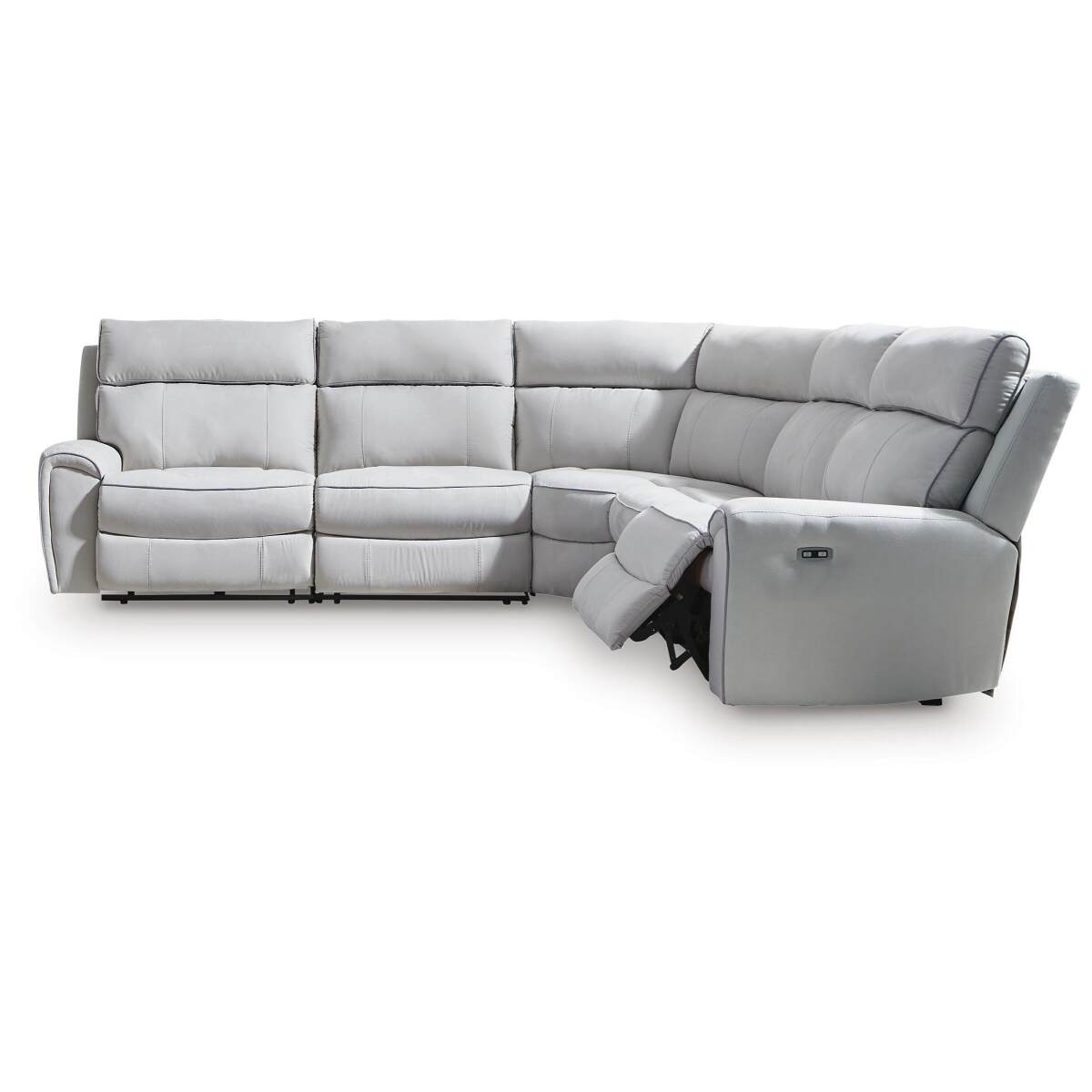 945aefd8a6411a64a832b9b2f2e0f2a5 Social Pointe 5-Piece Power Reclining Sectional - Image 1