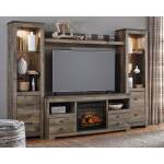 Trinell 4-Piece Entertainment Center with Electric Fireplace - Image 3