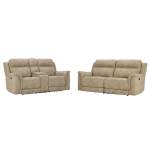 Next-Gen Durapella Power Reclining Sofa and Loveseat