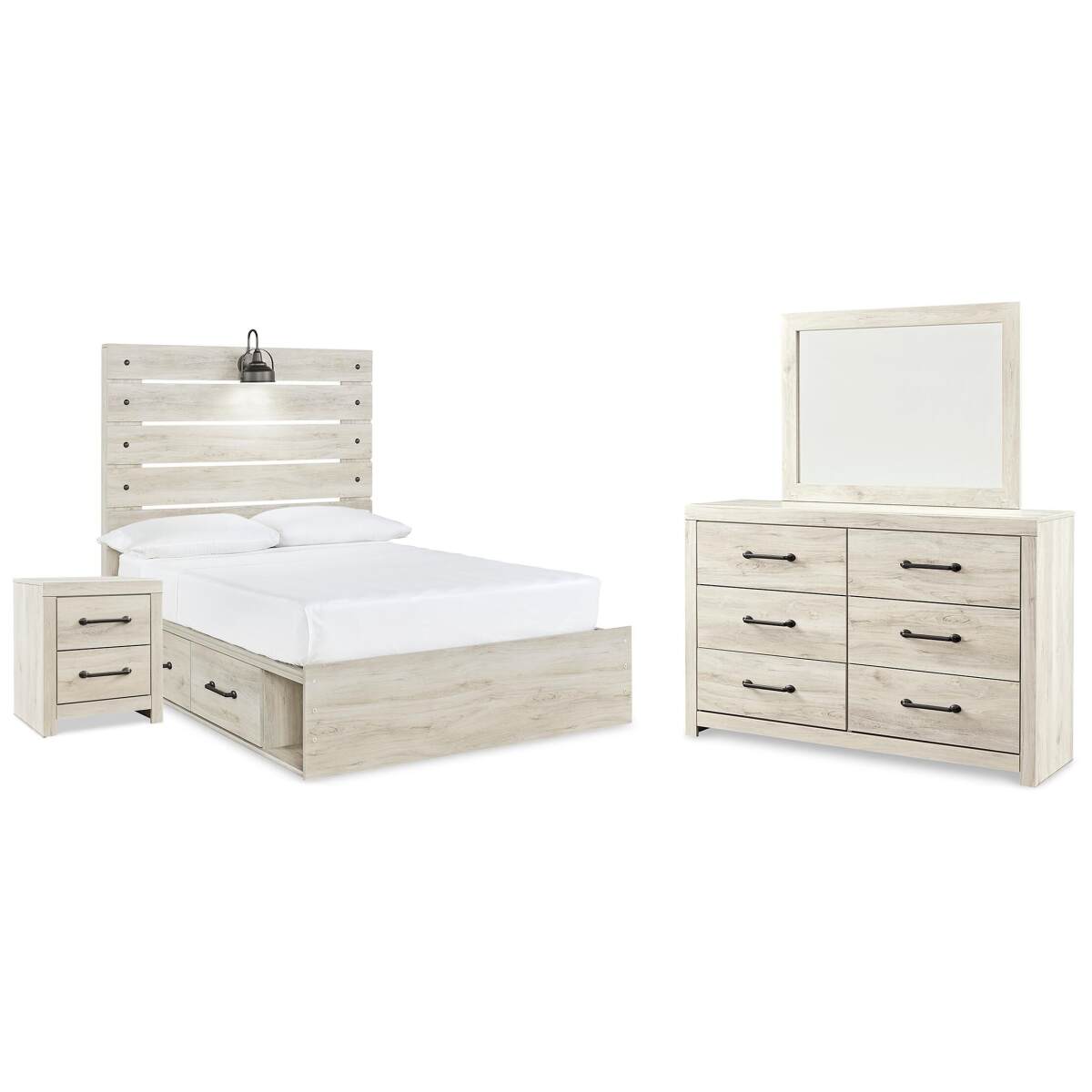94d88dc6cb06b383332790f7c181fe6f Cambeck Full Panel Bed with Storage, Dresser, Mirror and Nightstand - Image 1