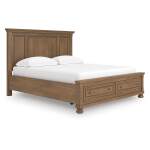 Feddinger California King Panel Storage Bed