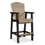 Fairen Trail Outdoor Counter Height Dining Table with 2 Barstools - Image 7