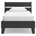 Socalle Twin Panel Platform Bed and Dresser - Image 3