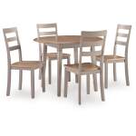 Harperfeld Dining Table and 2