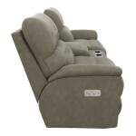 Brooks Power Reclining Loveseat w/ Console Headrest & Lumbar - X49727 - Image 5