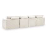 Fannin 4-Piece Sectional with Ottoman - Image 3