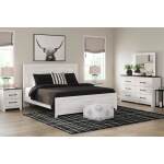 Gerridan King Panel Bed, Dresser, Mirror and 2 Nightstands - Image 12