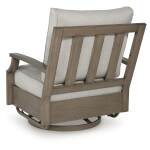 Rainier Ranch Outdoor Swivel Glider Chair with Cushion - Image 7
