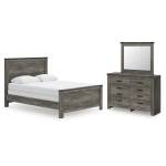 Frandern Queen Panel Bed, Dresser and Mirror