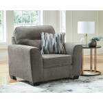 Olten Oversized Chair and Accent Ottoman - Image 8