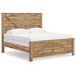 Maystonna King Crossbuck Panel Bed