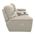 Ava Power Reclining Loveseat w/ Headrest & Console - U49769 - Image 5