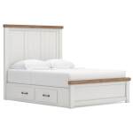 Savonport Queen Panel Bed with Storage