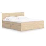 Onita Queen Panel Platform Bed with 2 Side Storage