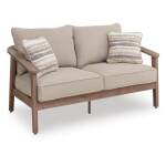 Harmony Headlands Outdoor Loveseat with Cushion - Image 2