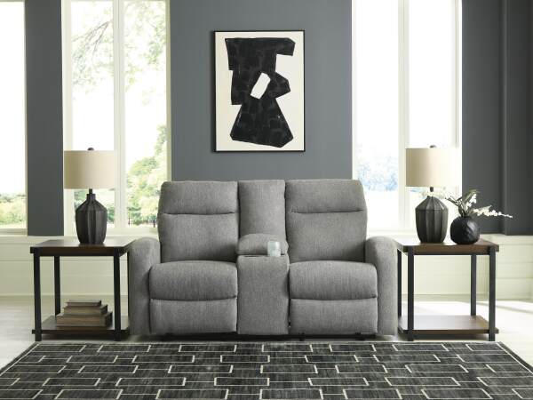 Gauntlet Reclining Loveseat with Console - Image 3