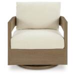 Serene Bay Outdoor Swivel Glider Chair with Cushion - Image 5