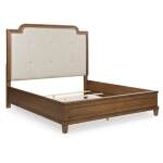 Jorlaina California King Upholstered Panel Bed
