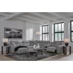 Modmax II 7-Piece Power Reclining Sectional with Chaise and Audio Consoles - Image 4
