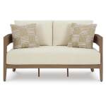 Serene Bay Outdoor Loveseat with Cushion - Image 4