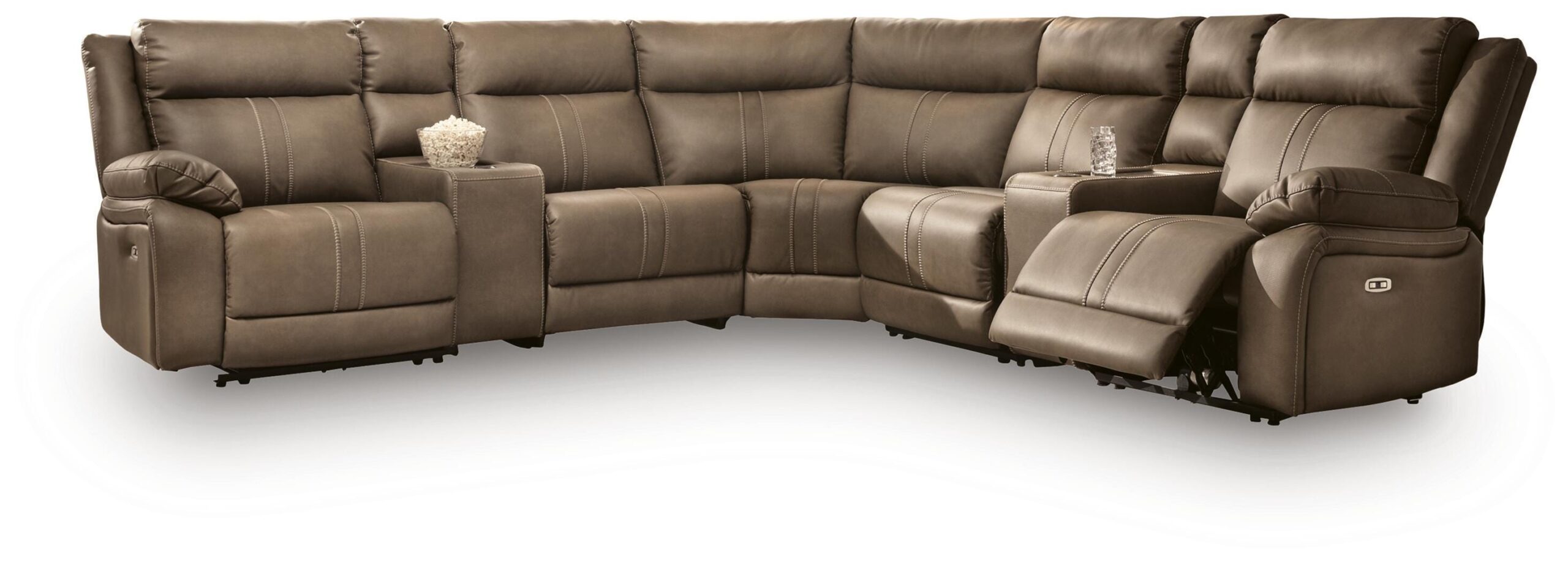 99162c98dd000828ed9808b5bfbabed8 Max-Momentum 7-Piece Power Reclining Sectional with Audio Consoles - Image 1