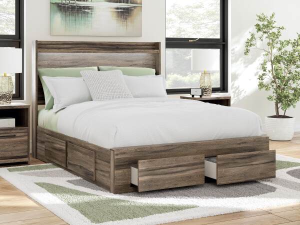 Elbrim Queen Panel Storage Bed, Dresser and Mirror - Image 20