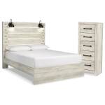 Cambeck Queen Panel Bed and Chest