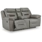 Beaman Peak Reclining Loveseat with Console - Image 3