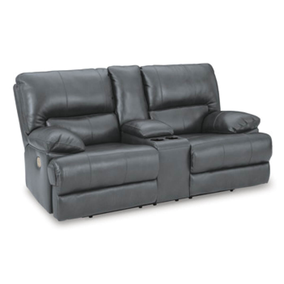 9973dd9e109cae6cdd35f02e9e7e3d7f Mountainous Power Reclining Loveseat with Console - Image 1