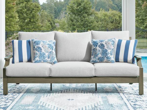 Rainier Ranch Outdoor Sofa with Cushion - Image 3