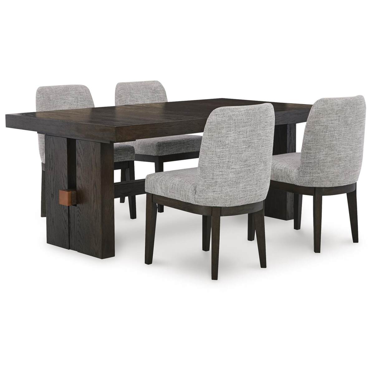 998b4bfba91bbbba8213d493ded3564f Burkhaus Dining Table and 4 Chairs - Image 1