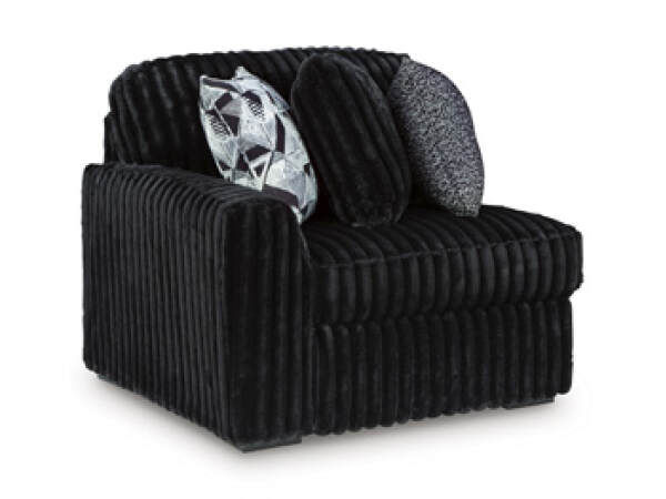 Midnight-Madness Left-Arm Facing Corner Chair