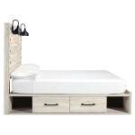 Cambeck Queen Panel Storage Bed and 2 Nightstands - Image 5
