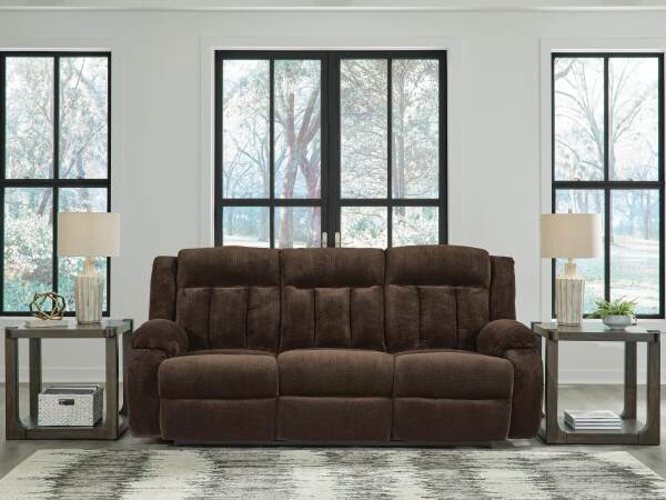 Observation Power Reclining Sofa with Drop Down Table - Image 3