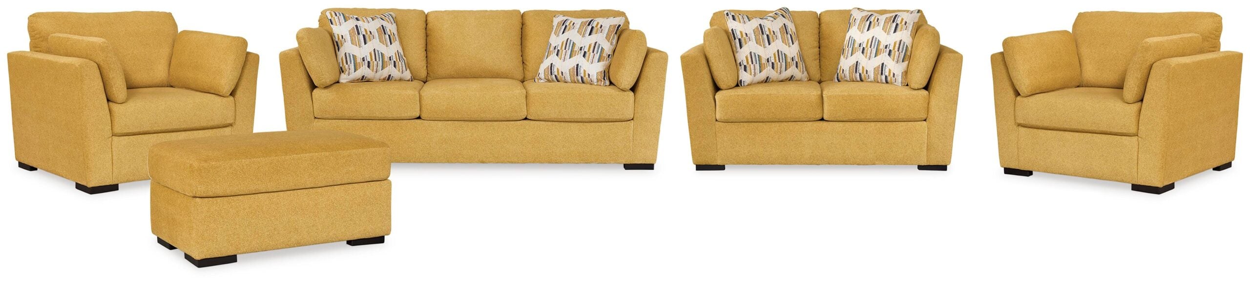 9a206190572675df47b79e948f026880 Keerwick Sofa, Loveseat, Ottoman and 2 Chairs - Image 1