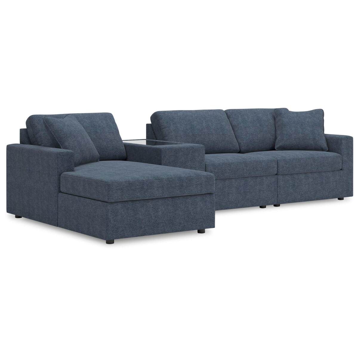 9a245d9a6184d231f87cac4a2fd42d69 Modmax 4-Piece Sectional with Chaise - Image 1