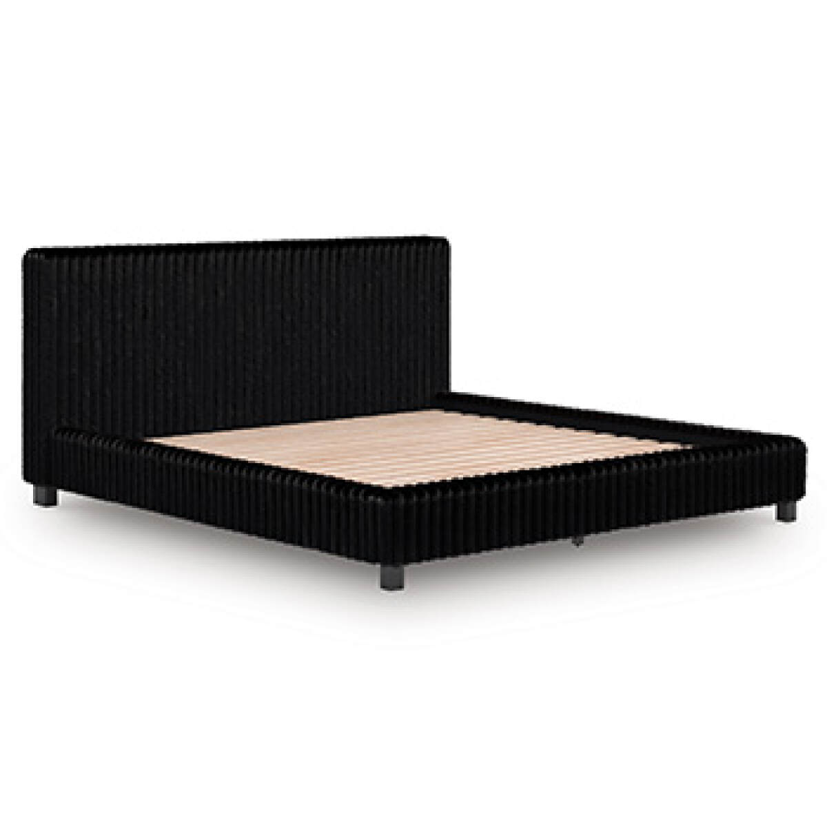9aa9783b17eb34454af68258ca1e02cc Zuraleus King/California King Upholstered Headboard/Footboard/Roll Slats - Image 1