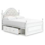 Kozlani Full Upholstered Panel Storage Bed - Image 4