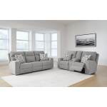 Biscoe Power Reclining Sofa and Loveseat - Image 2