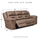 Stoneland Power Reclining Sofa - Image 6