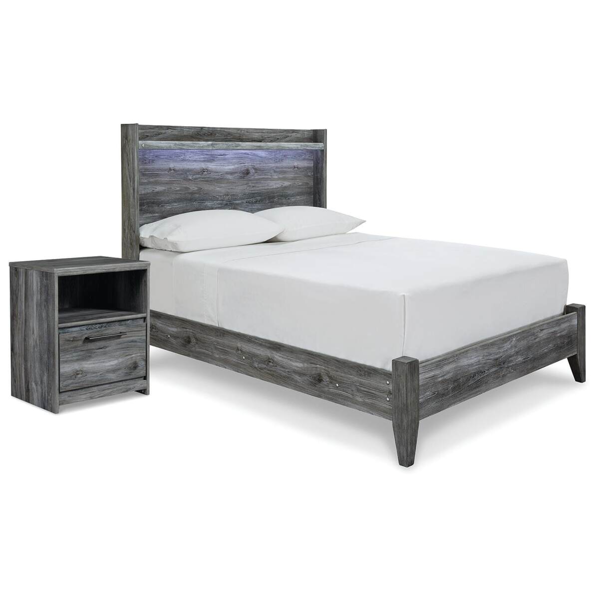 9be5140a61975fb94d554785078a4db3 Baystorm Full Panel Bed and Nightstand - Image 1