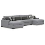 Bealton 4-Piece Sectional with Double Chaise